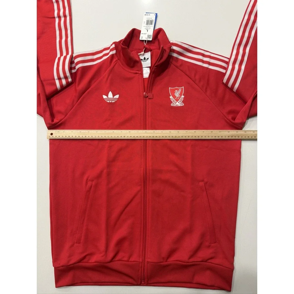 Adidas Liverpool FC OG Track Jacket Men's L Pure Ruby JZ0144